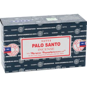 SATYA - PALO SANTO INCENSE STICKS - 12CT