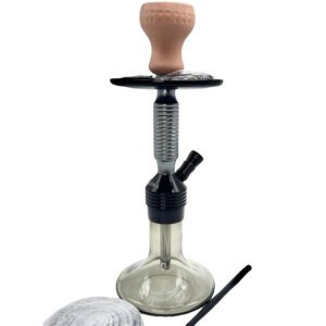 SIGMA KK-S023 1 HOSE HOOKAH 14" - ASSORTED COLOR (HOOKAH239)