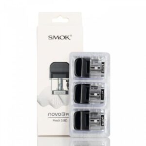 SMOK NOVO 3 MESH 0.8ohm POD - PACK OF 3CT