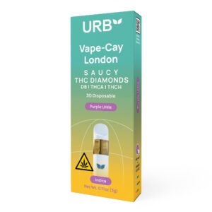 URB SAUCY THC 3G DIAMONDS DISPOSABLES - 6CT
