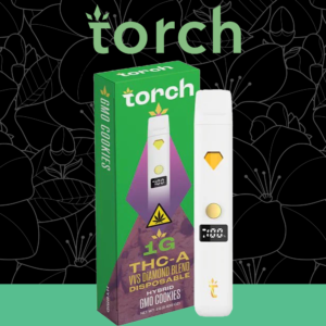 TORCH THC-A VVS DIAMOND BLEND 1G DISPOSABLE - DISPLAY OF 5