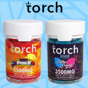 TORCH HAYMAKER 3500MG THC-P D9 THC-X GUMMIES - 6CT DISPLAY