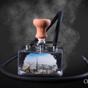 VAPOR HOOKAH COSMO 1 HOSE HOOKAH ASSORTED DESIGN - 1CT