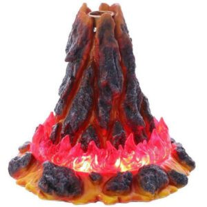 VOLCANO BACKFLOW CONE BURNER WITH LED 7" (IBC17)