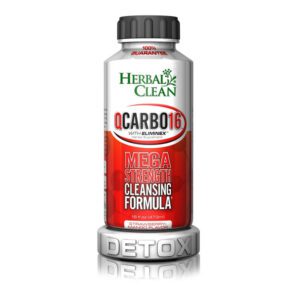 STRAWBERRY MANGO FLAVOR - QCARBO SAME-DAY DETOX DRINK 16OZ - HERBAL CLEAN