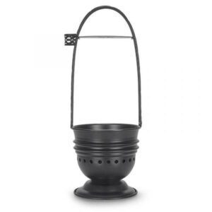 XL VAPOR HOOKAH CHARCOAL HOLDER 17" - BLACK
