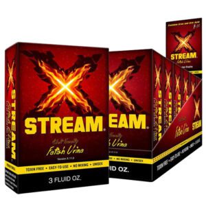 XSTREAM FETISH STERILIZED URINE - 3OZ - 6CT DISPLAY