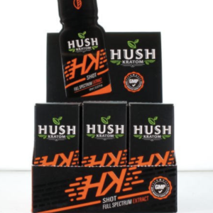 HUSH KRATOM HK EXTRACT SHOT 10ML - 12CT