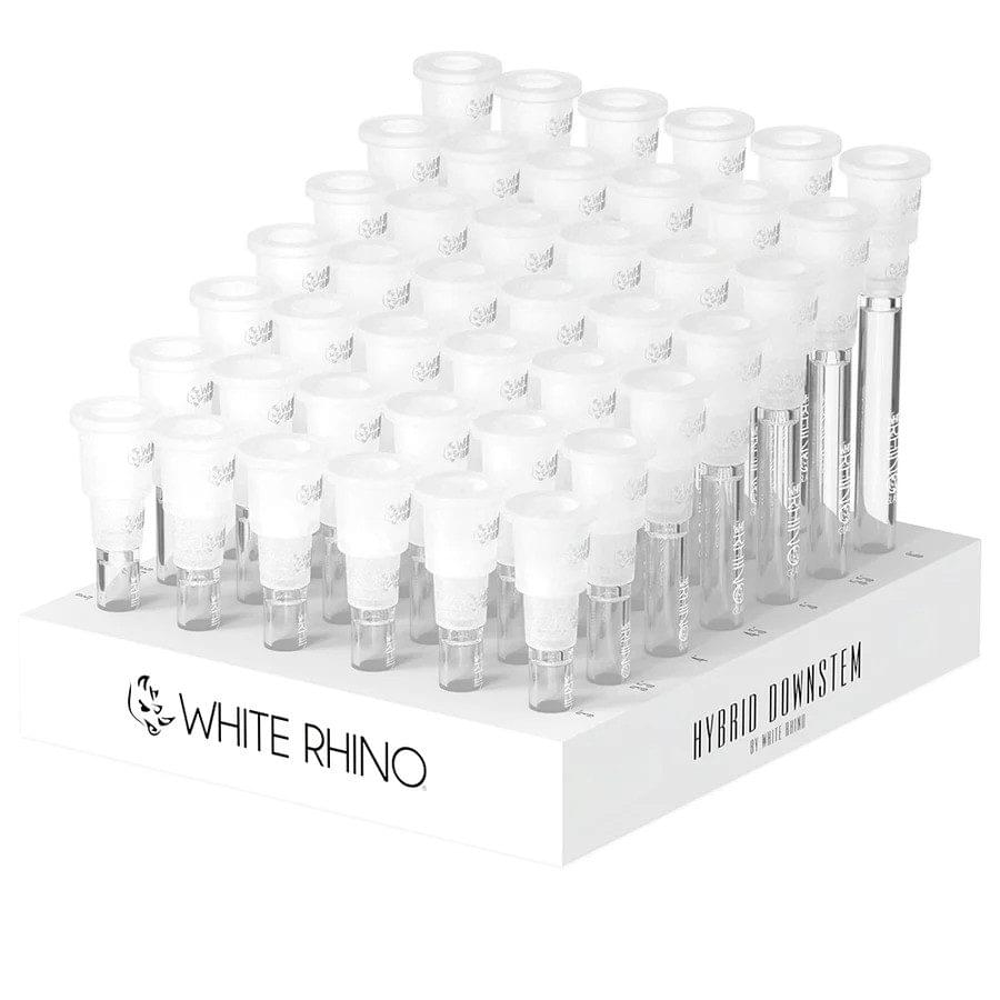 WHITE RHINO HYBRID DOWNSTEM 7 SIZES - DISPLAY OF 42