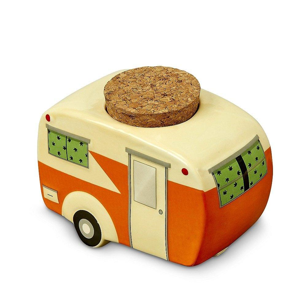 CAMPER CERAMIC STASH JAR