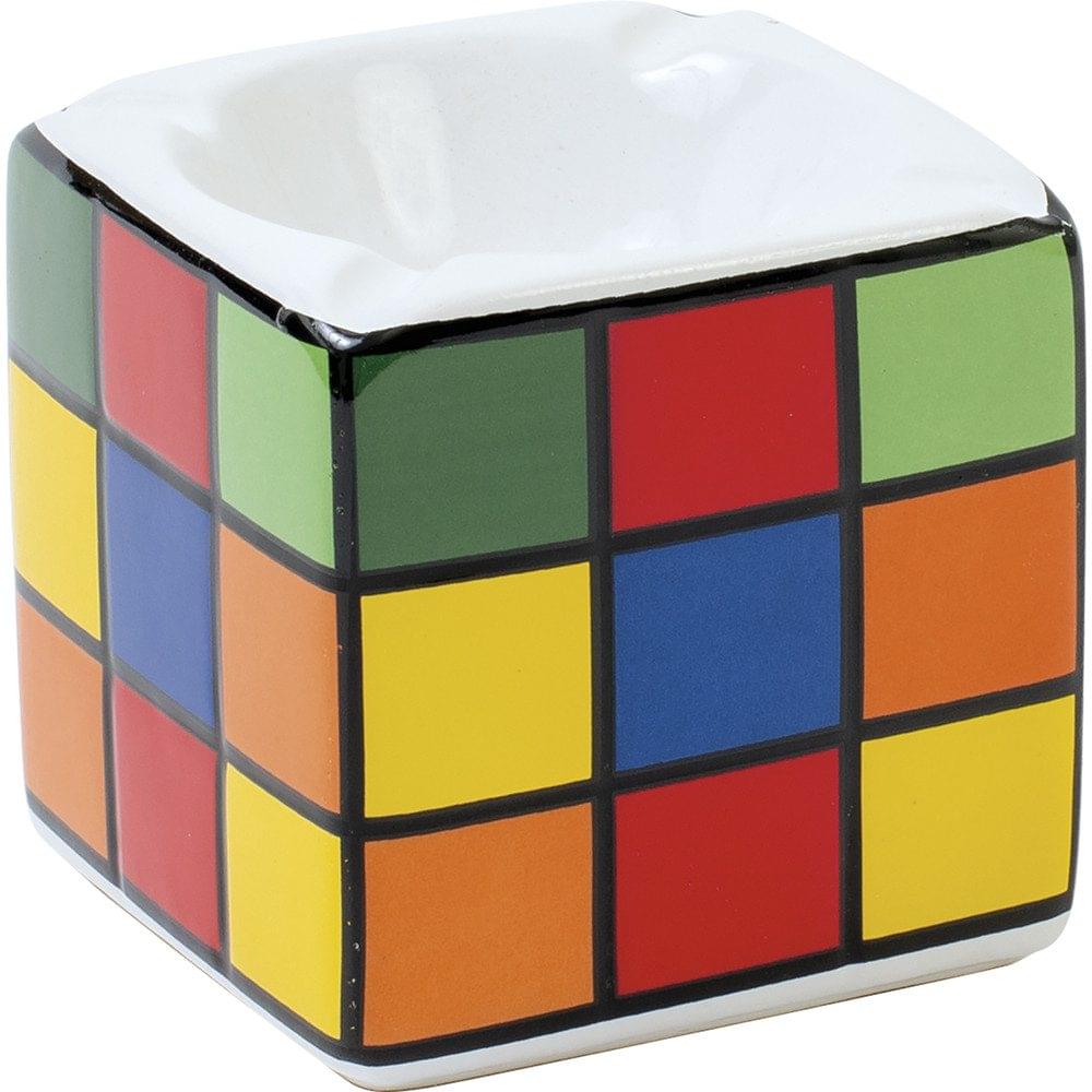 FUJIMA MAGIC CUBE CERAMIC ASHTRAY