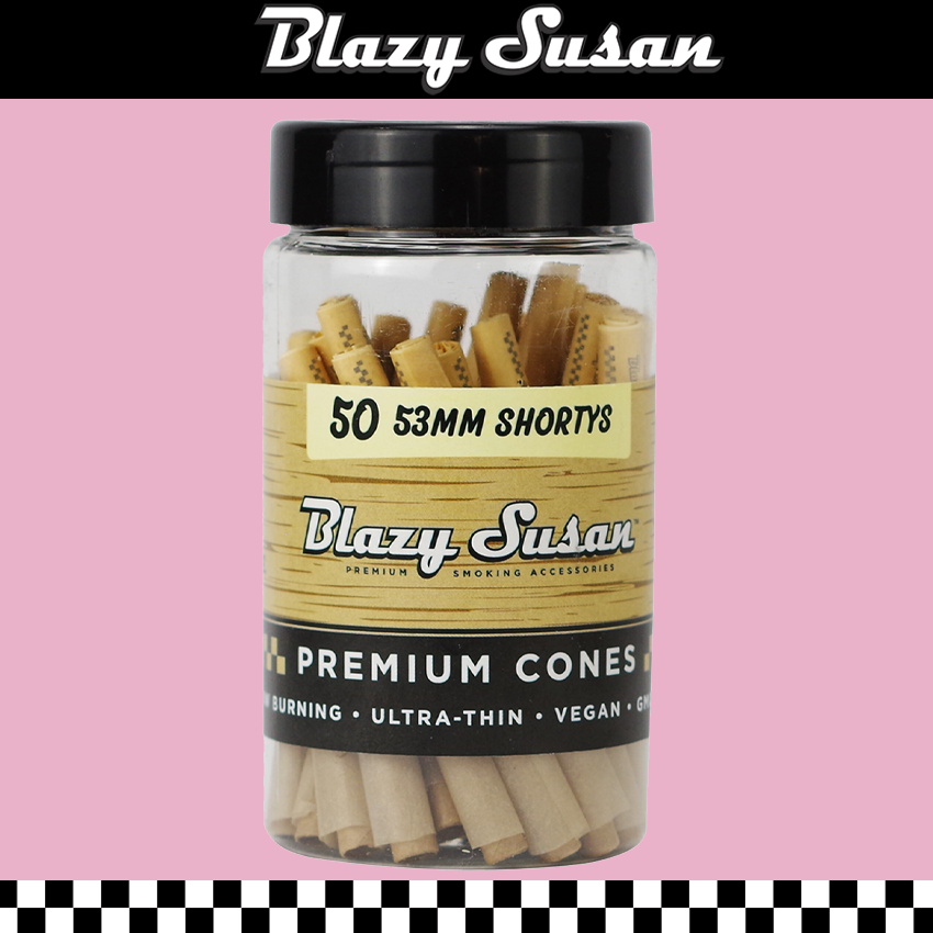 BLAZY SUSAN UNBLEACHED CONES SHORTYS 53MM