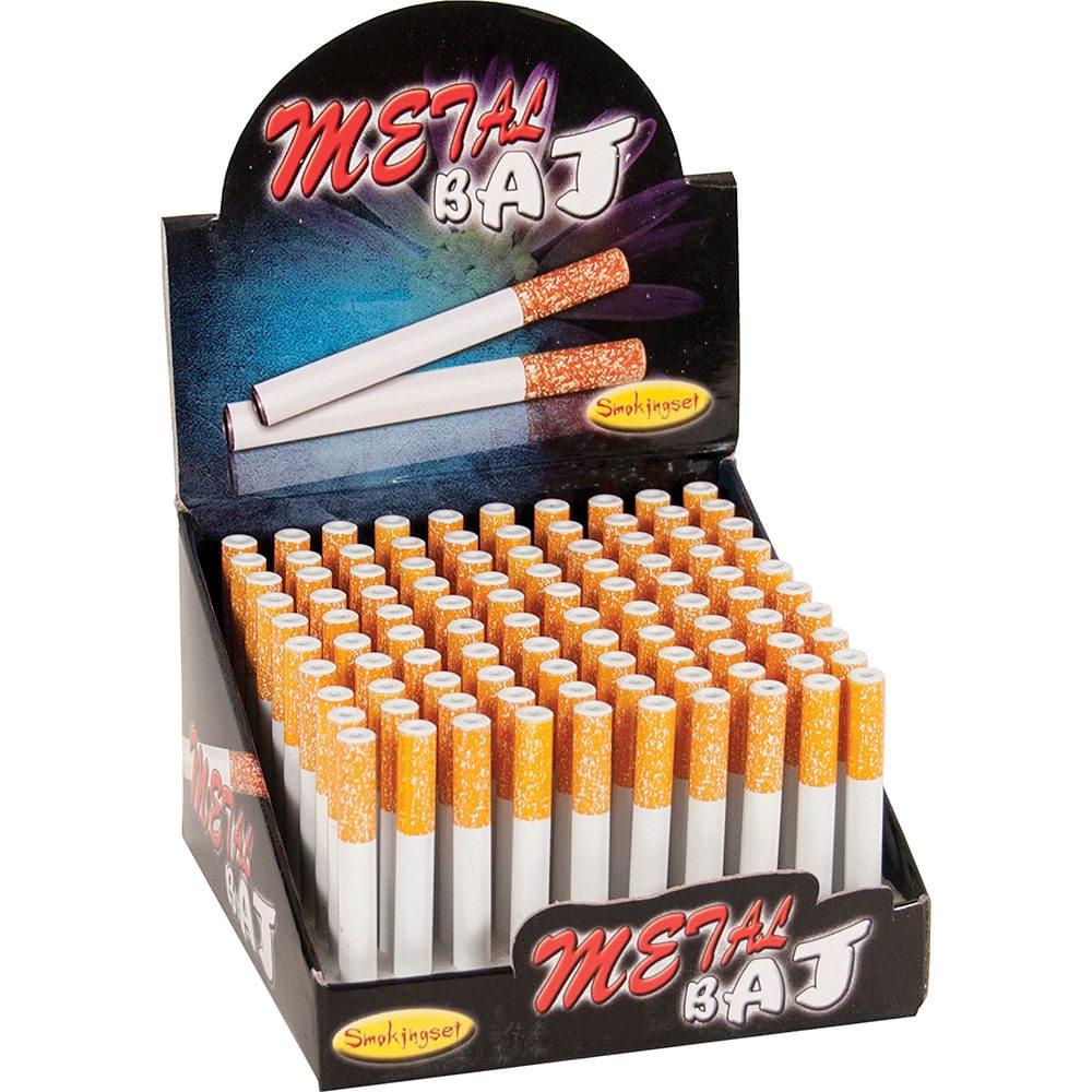 LARGE CIGARETTE TOBACCO PIPE - DISPLAY OF 100