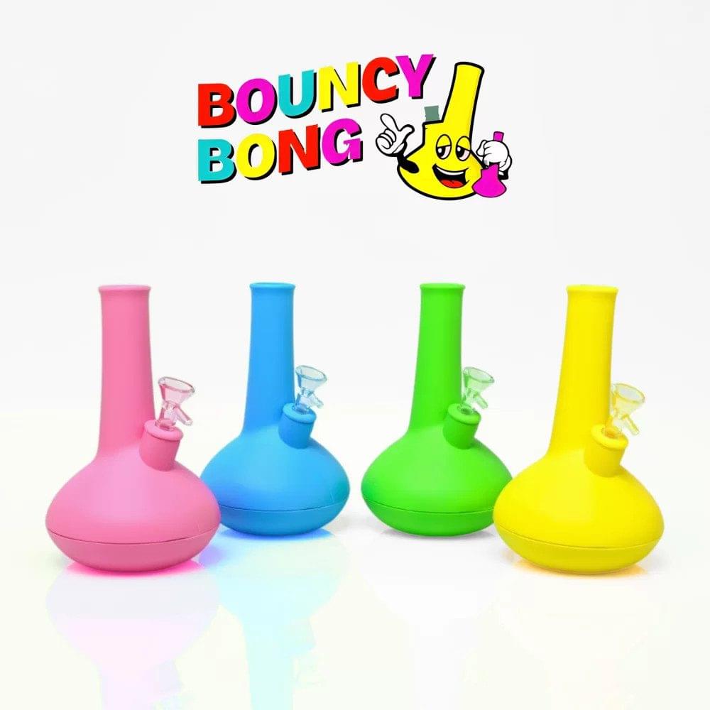 THE BOUNCY BONG SILICONE WATERPIPE