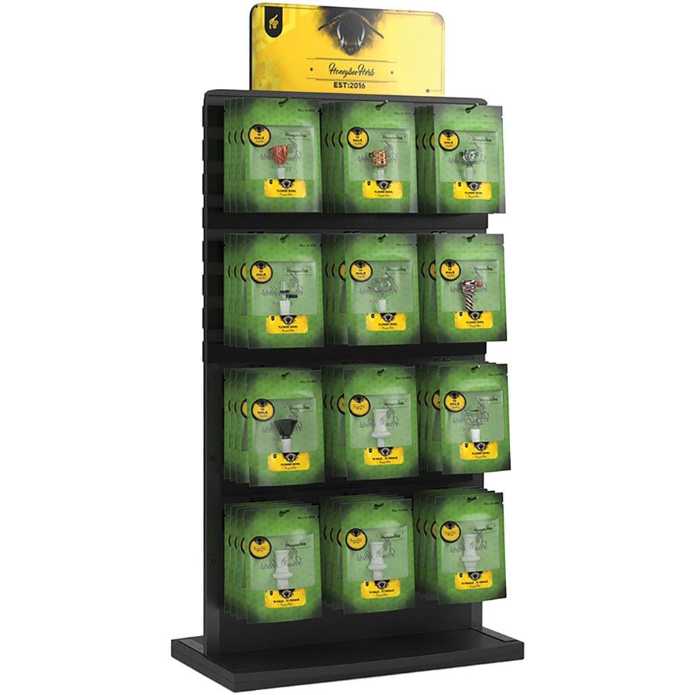 HONEYBEE HERB GLASS FLOWER BOWLS & ADAPTER KIT