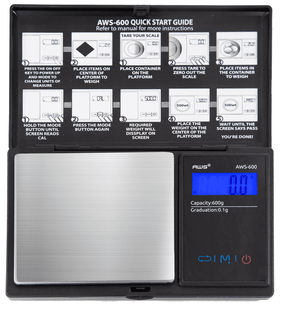 AWS DIGITAL SCALE 600g x 0.01g
