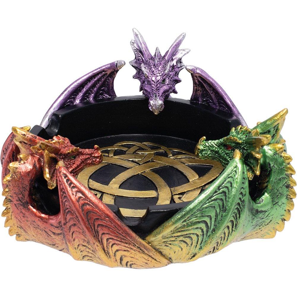 FUJIMA TRIPLE DRAGON ASHTRAY