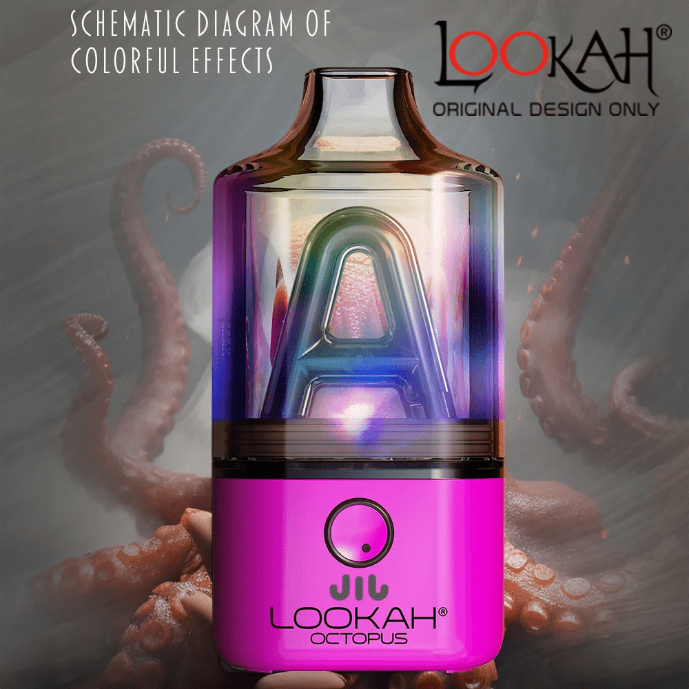 LOOKAH OCTOPUUS 600mAh VV MINI DAB RIG VAPORIZER - DISPLAY OF 5