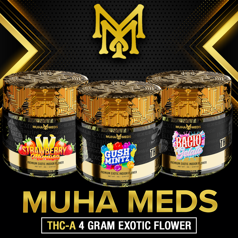 MUHA MEDS THC-A PREMIUM EXOTIC FLOWER 4G