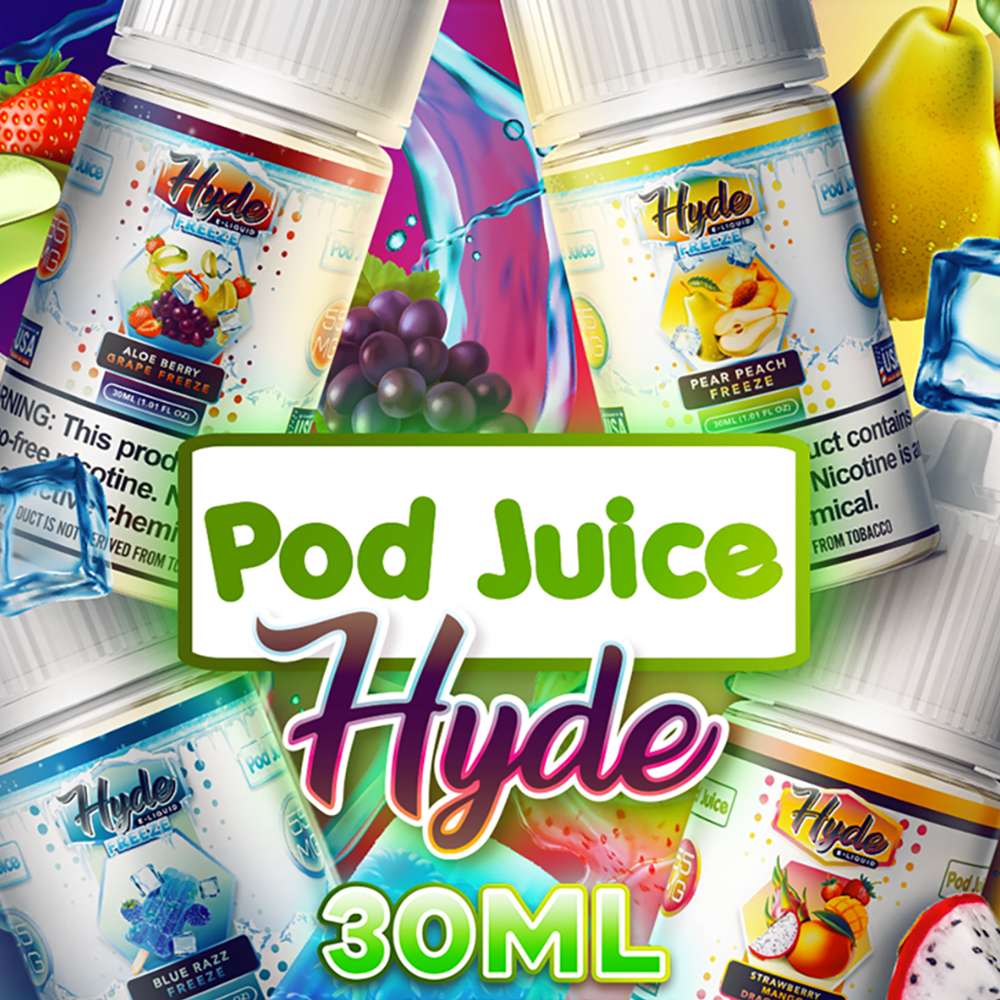 HYDE x POD JUICE E-LIQUID 55MG - 30ML