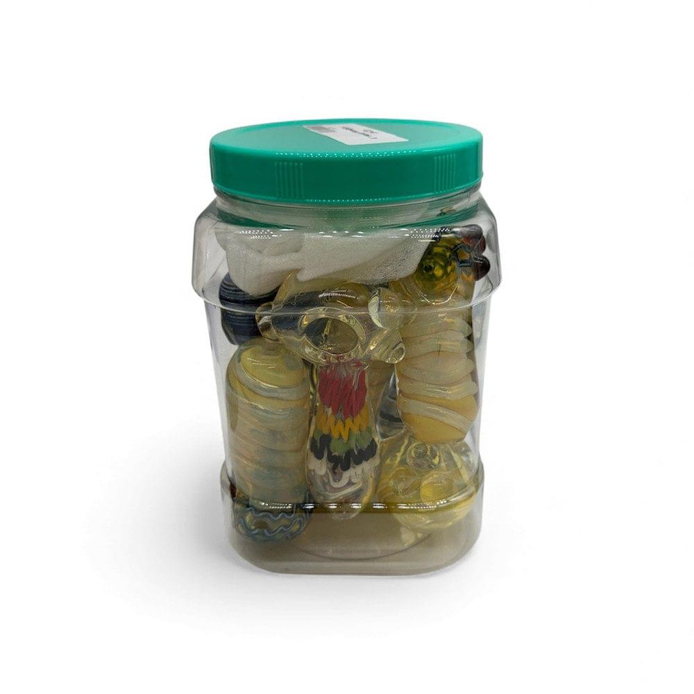 PREMIUM MIX 4" HEAVY HANDPIPES - JAR OF 9