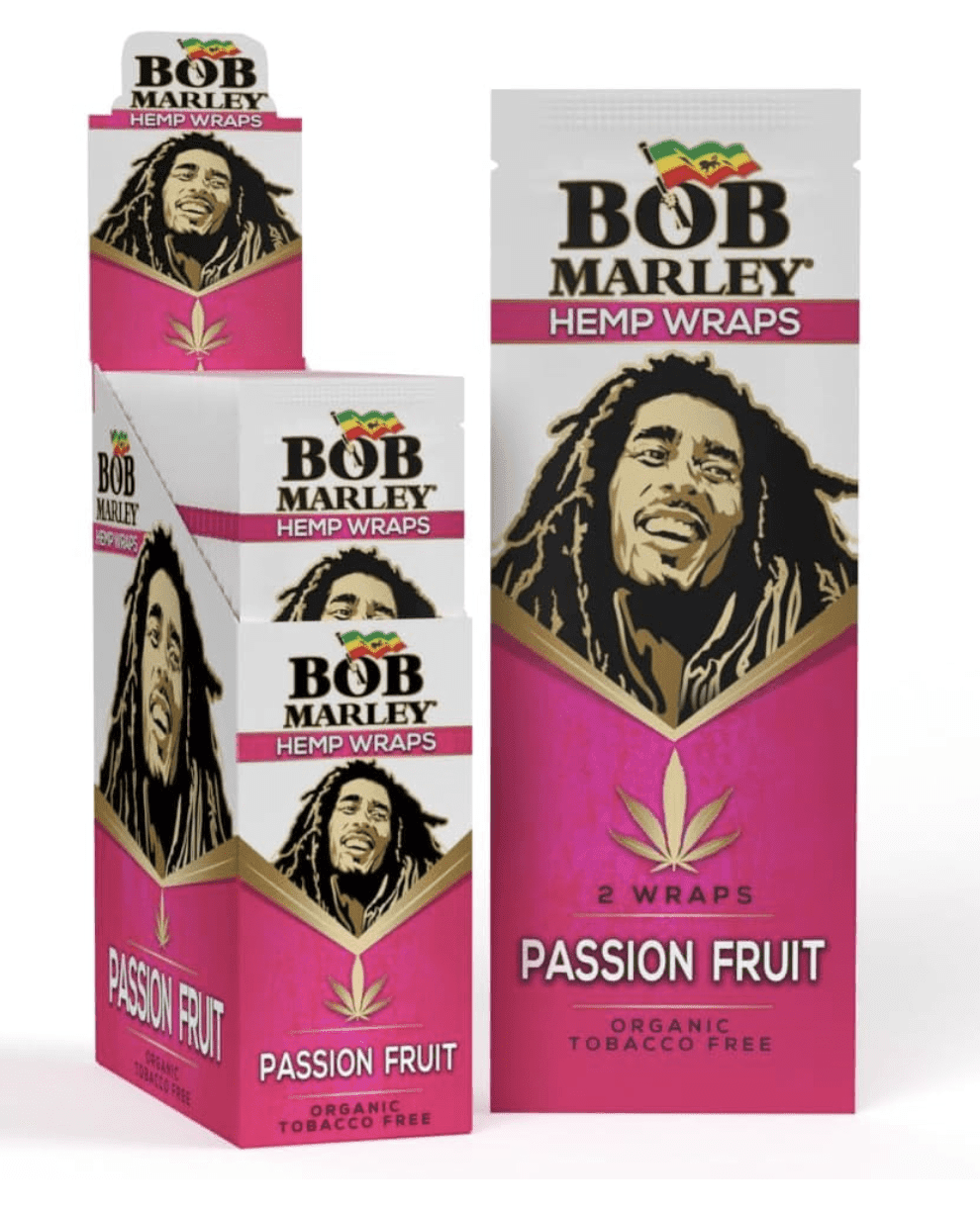 BOB MARLEY WRAPS 2-PACK - DISPLAY OF 25