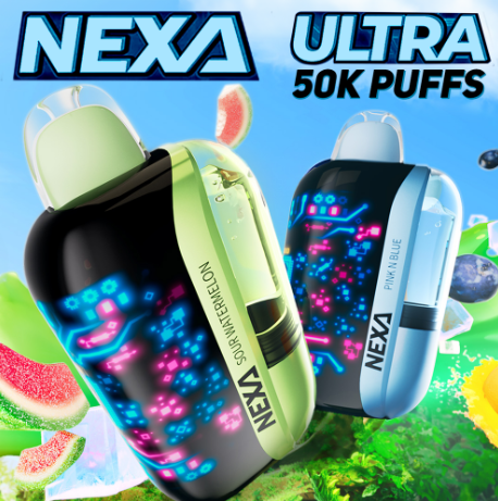NEXA ULTRA 20ML 50,000 PUFFS DISPOSABLE VAPE - DISPLAY OF 5