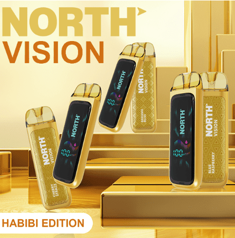 NORTH (HABIBI EDITION) 5000 PUFFS DISPOSABLE VAPE - DISPLAY OF 10