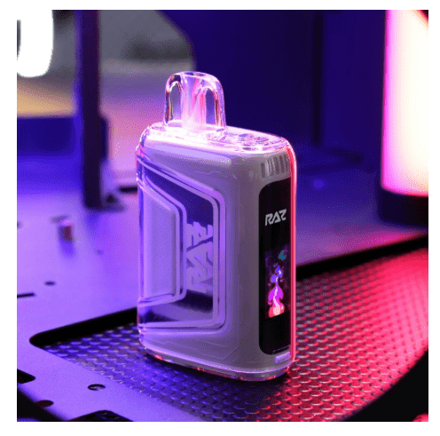 RAZ TN9000 5% NIC 9000 PUFFS RECHARGEABLE DISPOSABLE VAPE - DISPLAY OF 5