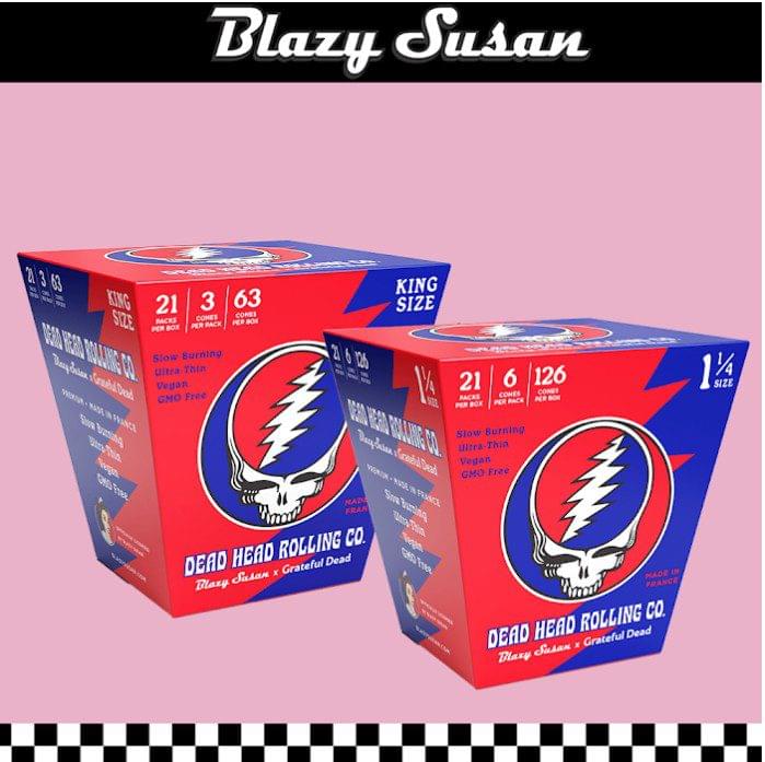 GRATEFUL DEAD X BLAZY SUSAN CONES - 21CT DISPLAY
