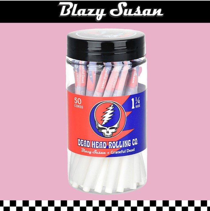BLAZY SUSAN x GRATEFUL DEAD 1 1/4 CONES - 50CT