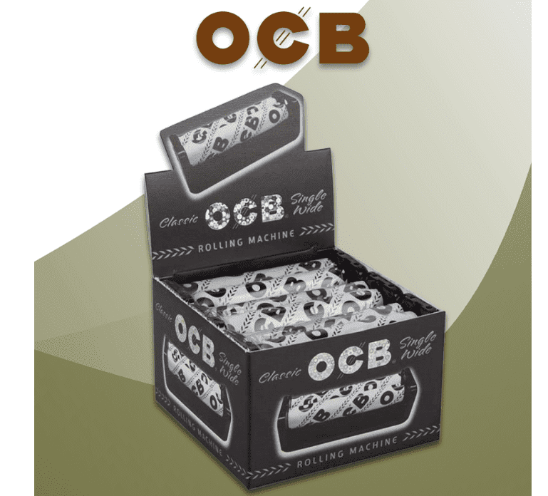 OCB CLASSIC ROLLER 70MM SINGLE WIDE - 6CT DISPLAY