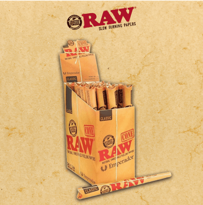 RAW CLASSIC EMPERADOR DISPLAY - 24CT
