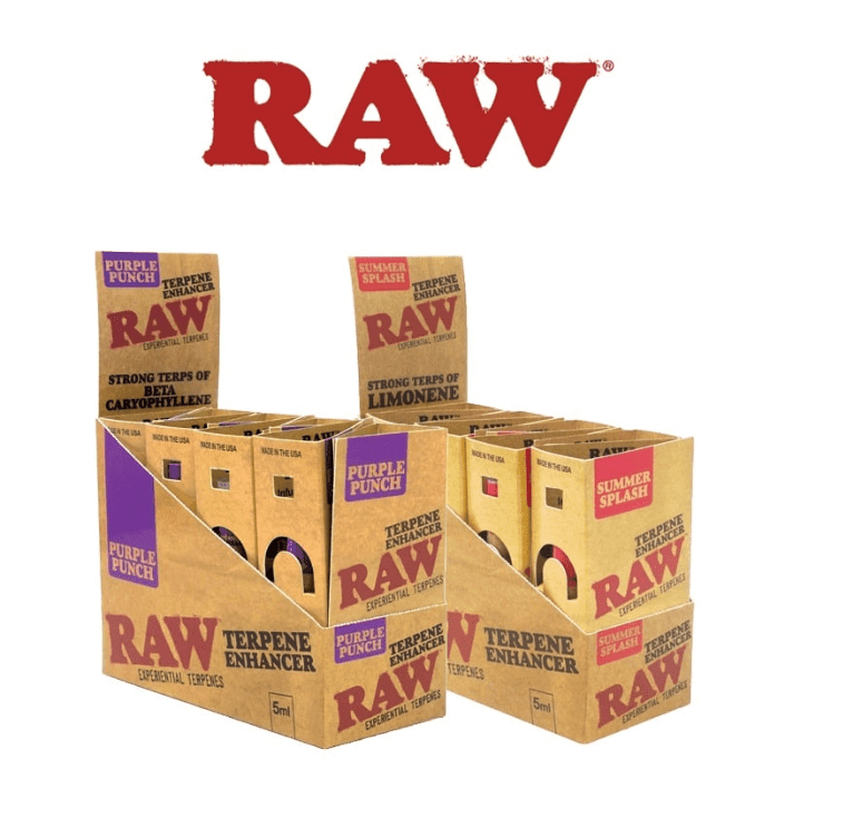 RAW EXPERIENTIAL TERPENE ENHANCER 5ML - DISPLAY OF 8