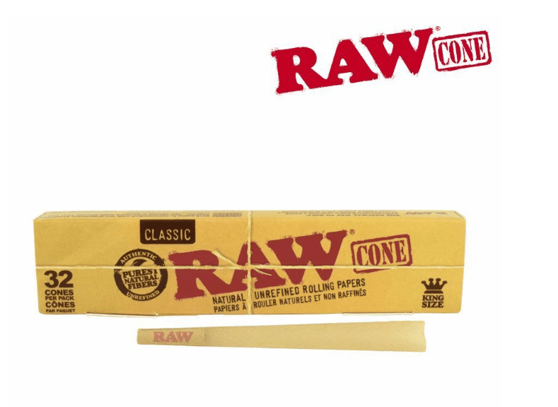 RAW CLASSIC KING SIZE CONES 32-PACK