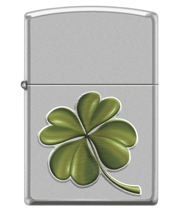 ZIPPO CLOVER DESIGN LIGHTER