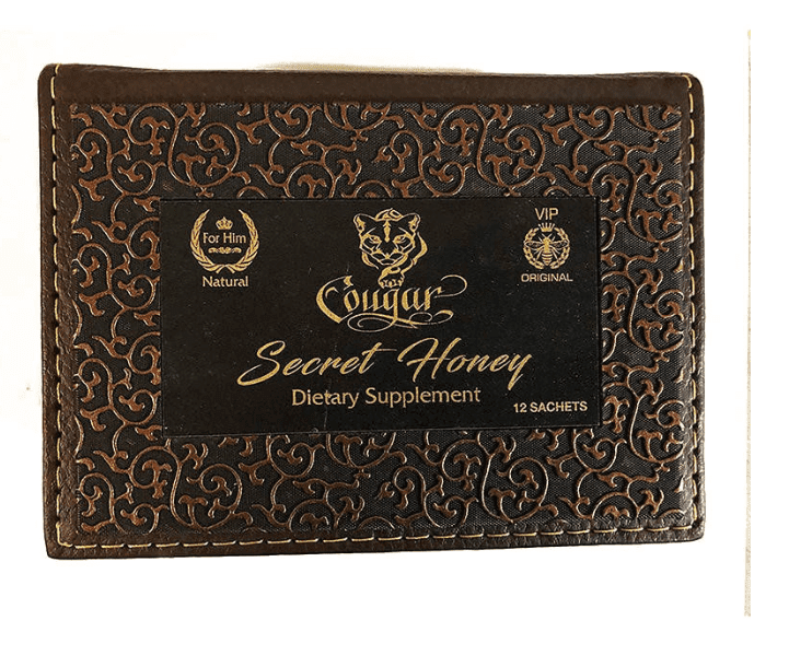 COUGAR SECRET HONEY MALE ENHANCEMENT DISPLAY - 12CT