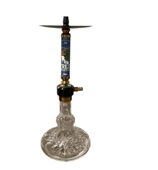 NOUR MAXX - FREE PALESTINE DESIGN 1 HOSE HOOKAH KIT