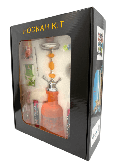 NOUR MAXX MEDIUM HOOKAH SET 14" ASSORTED DESIGN