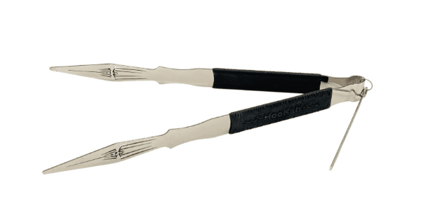 PREMIUM SILICONE HANDLE SPIDER HOOKAH TONGS