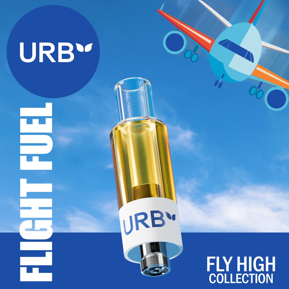 URB FLIGHT FUEL RELAX BLEND 2ML CARTRIDGE - DISPLAY OF 6
