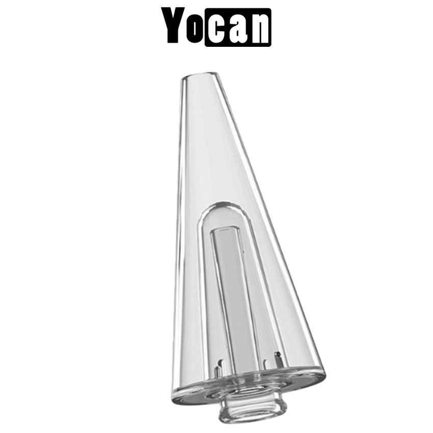 YOCAN BLACK PHASER MAX REPLACEMENT GLASS - 1CT
