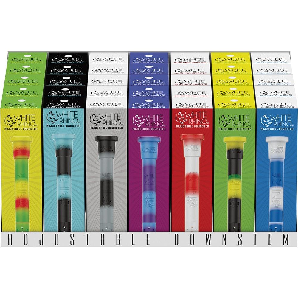 WHITE RHINO ADJUSTABLE DOWNSTEM ORIGINAL - DISPLAY OF 35