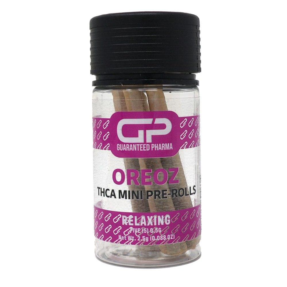 GUARANTEED PHARMA THCA 0.5G MINI PRE ROLLS - 5CT JAR