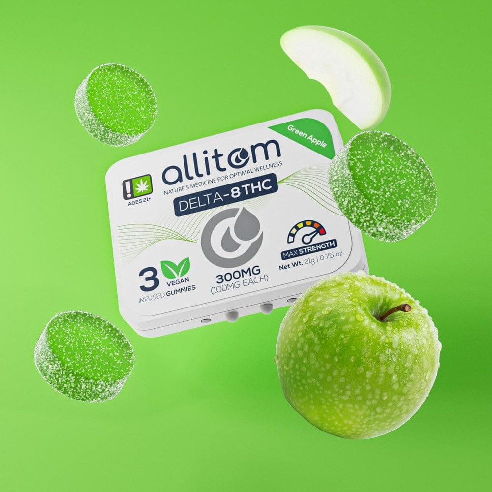 ALLITOM DELTA 8 300MG GUMMIES - 3 PACK