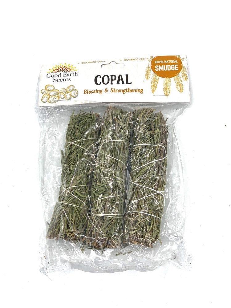 DHUPA COPAL SAGE SMUDGE 4" - 3CT