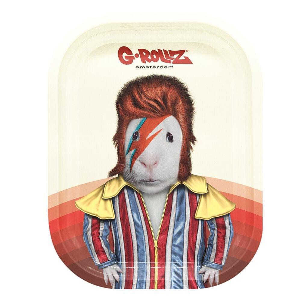 G-ROLLZ - GLAM ROCK SMALL TIN TRAY 14 X 18CM