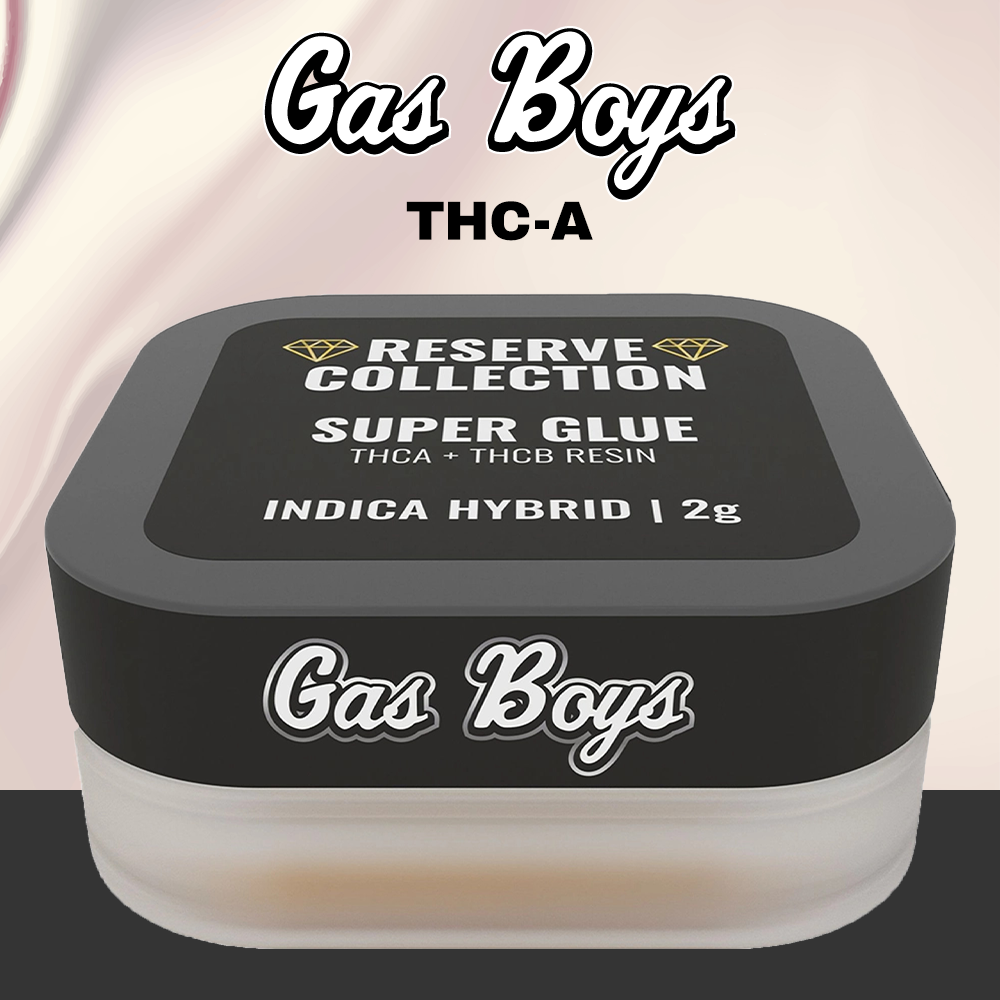 GAS BOYS THC-A THC-H RESERVE COLLECTION CONCENTRATE 2G - DISPLAY OF 8