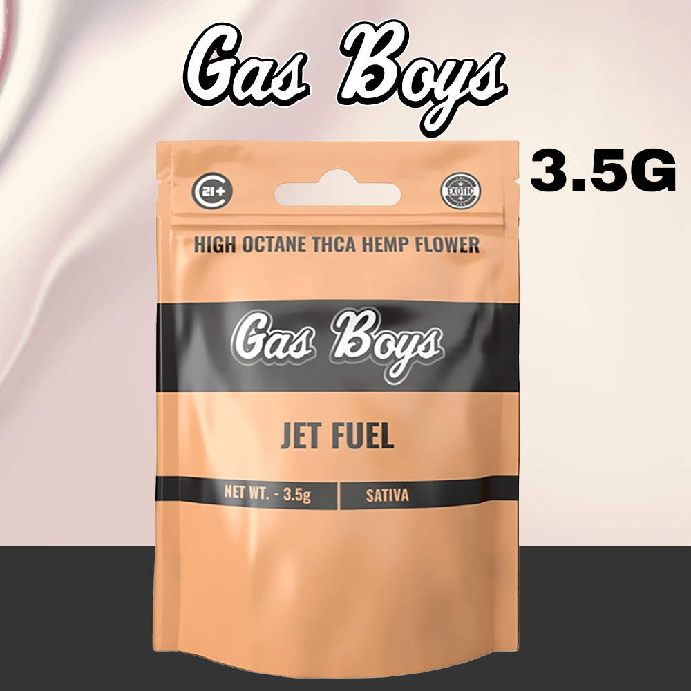 GAS BOYS EXOTIC THC-A FLOWER 3.5G PACK - DISPLAY OF 8