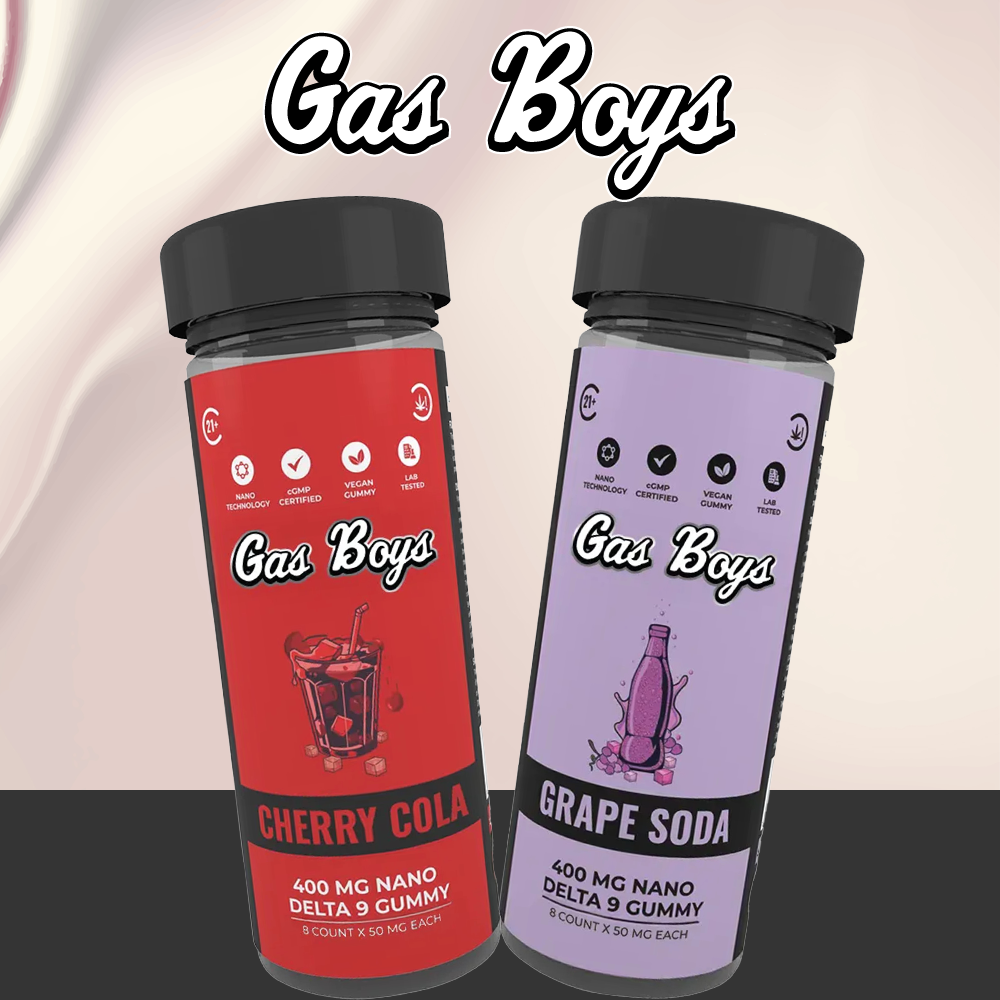 GAS BOYS WRECKED EDITION 400MG THC-P BLEND GUMMIES - JAR OF 16